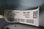 Обшивка двери задней правой под электрику (3476725Y4RA) для Volvo XC60 с 2008-2017г