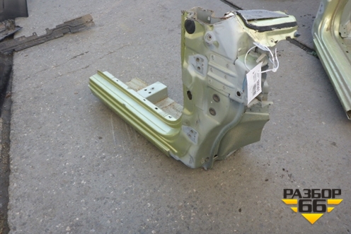 Порог правый (передняя часть 3х дверный кузов) для Ford Fiesta с 2001-2008г