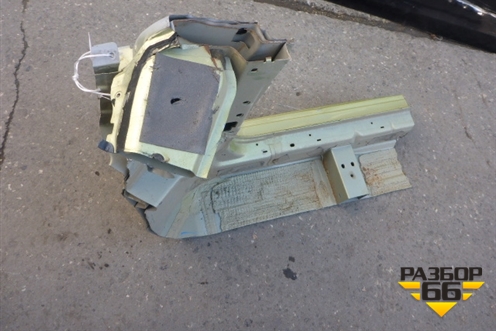 Порог правый (передняя часть 3х дверный кузов) для Ford Fiesta с 2001-2008г