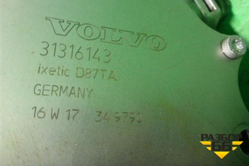Насос вакуумный (2.0л B4204T11) (31316143) для Volvo XC60 с 2008-2017г