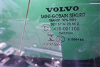 Стекло глухое правое (2016г) (31386337) для Volvo XC60 с 2008-2017г