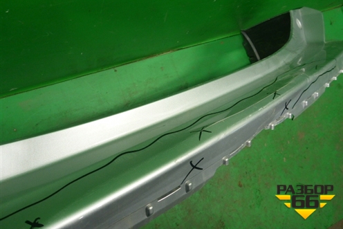 Бампер задний (после 2015г) (521590R150) для Toyota Rav-4 с 2012-2019г (Рав 4)