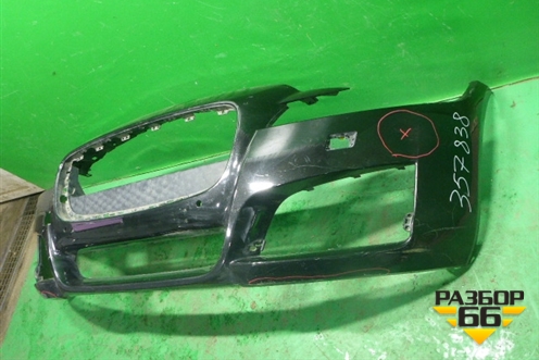 Бампер передний (под парктроник и омыватели) (GX6317F003A) для Jaguar XF с 2015г