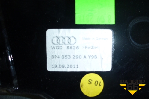 Накладка стойки (центральной правой) (8P4853290A) для Audi A3 (8PA) 2003-2013г Sportback 