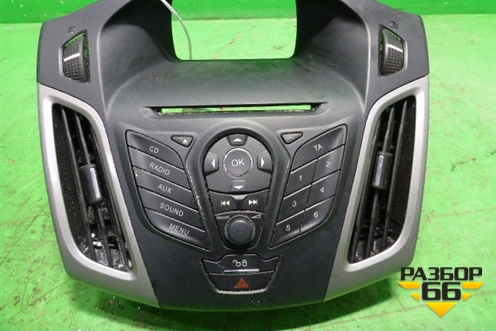 Магнитола (панель управления) (AM5T18K811AD) для Ford Focus 3 с 2011г
