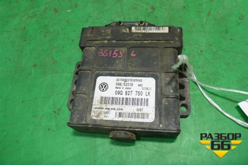 Блок управления АКПП (09G927750LK) для Volkswagen Polo (седан) с 2010г