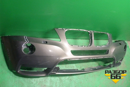 Бампер передний (до 2014г под омыватели) (51117210440) для BMW X3 F25 с 2010-2017г