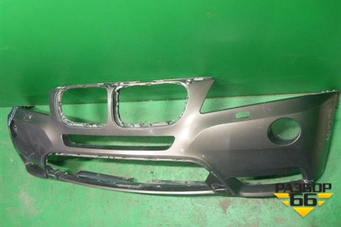 Бампер передний (до 2014г под омыватели) (51117210440) для BMW X3 F25 с 2010-2017г