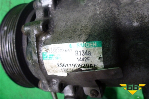 Компрессор кондиционера (1.4л F6JB TDI) (2S6119D629AE) для Ford Fiesta с 2001-2008г