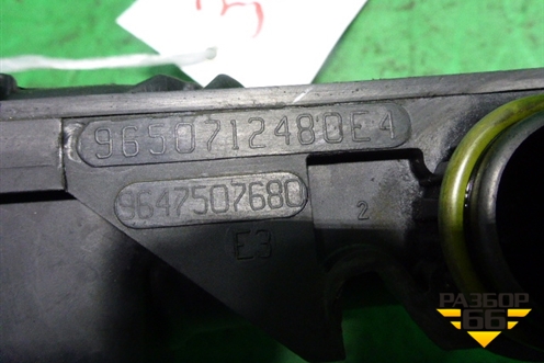 Резонатор воздушного фильтра (1.4 F6JB TDI) (9650712480) для Ford Fiesta с 2001-2008г