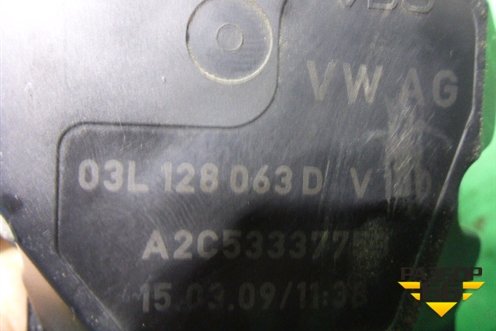 Заслонка дроссельная электрическая (2.0 CBD TDI) (03L128063D) для Volkswagen Passat (B6) с 2005-2010г