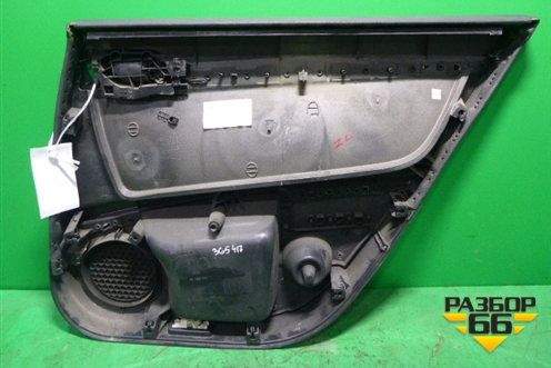 Обшивка двери задней левой под электрику (9645551077) для Peugeot 407 с 2004г