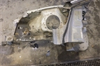 Лонжерон передний правый для Peugeot 407 с 2004г