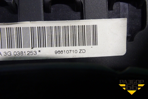 Подушка безопасности в рулевое колесо (4 спицы) (96610710) для Peugeot 407 с 2004г