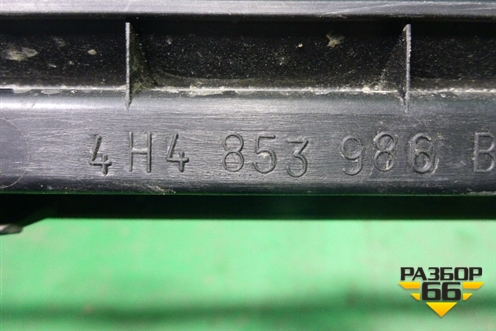 Накладка на порог наружная правая (хром) (4H4853986) для Audi A8 с 2009-2017г