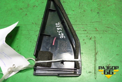 Накладка двери задней левой (уголок) (82293JD000) для Nissan Qashqai (J10E) с 2006-2013г