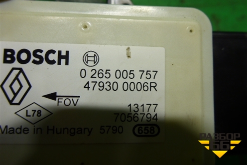 Датчик ускорения (479300006R) для Nissan Qashqai (J10E) с 2006-2013г