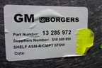 Пол багажника (13285972) для Opel Meriva с 2010г
