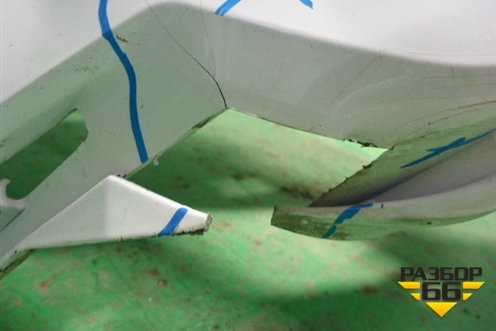 Бампер передний (после 2014г под омыватель) (8U0807437AD) для Audi Q3 с 2011-2018г (Ку 3)