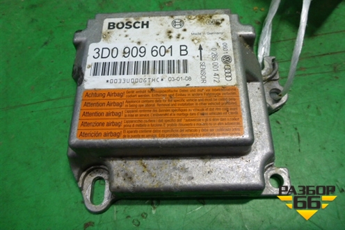 Блок управления AIR BAG (3D0909601B) для Volkswagen Touareg c 2002-2010г