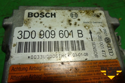 Блок управления AIR BAG (3D0909601B) для Volkswagen Touareg c 2002-2010г