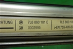 Молдинг крыши левый (7L6860181E) для Volkswagen Touareg c 2002-2010г