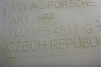 Бачок омывателя лобового стекла (7L0955453F) для Volkswagen Touareg c 2002-2010г