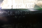 Усилитель заднего бампера (7L6807309) для Volkswagen Touareg c 2002-2010г