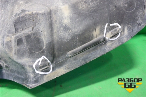 Накладка декоративная на переднюю панель (8R0807081A) для Audi Q5 c 2008-2017г