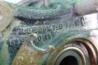 Кулак задний левый (7L0505435B) для Volkswagen Touareg c 2002-2010г