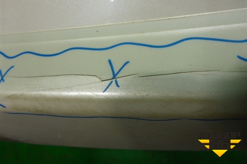 Бампер задний (под парктроник) (5215978010) для Lexus NX 200 с 2014-2021г