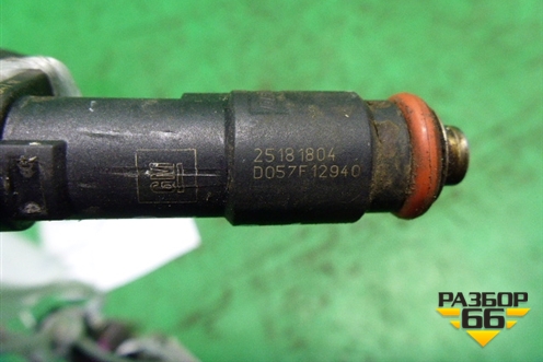 Форсунка инжекторная электрическая (1.5л B15D2) (25181804) для Chevrolet Cobalt с 2012г