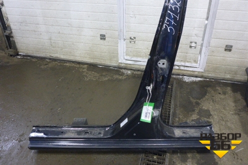 Порог со стойкой левый (хетчбэк) (BBY371271) для Mazda Mazda 3 (BL) с 2009-2013г