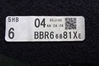 Пол багажника (хетчбэк) (BBR55771XE) для Mazda Mazda 3 (BL) с 2009-2013г