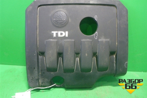 Накладка декоративная на двигатель (2.0л) (SK03G103925BG) для Skoda Octavia (А5) с 2004-2013г