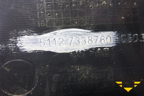 Кронштейн заднего бампера правый (новый) (51127338760) для BMW X4 F26 с 2014г