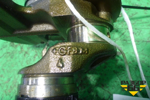 Коленвал (1.3л 4A90 коренной-45.8 шатунный-39.8) (MR983367) для Mitsubishi Colt с 2004г