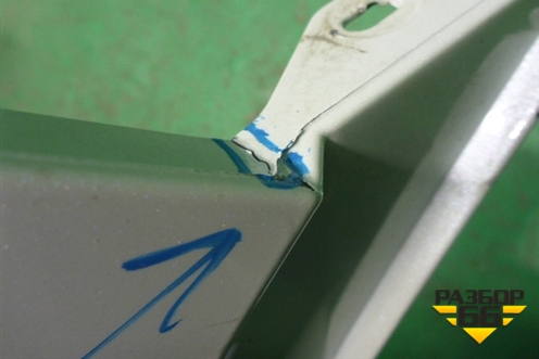 Бампер передний (до 2017г) (62022BM92H) для Nissan Qashqai (J11E) с 2013г (Кашкай)