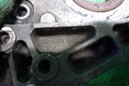 Крышка двигателя передняя (1.9л PSAWJY) (9644251680) для Citroen Berlingo с 2002-2010г