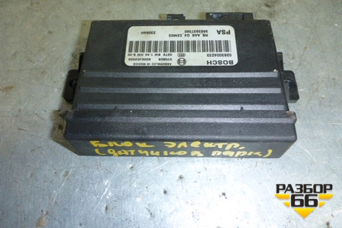 Блок электронный (датчиков парковки) (9663937380) для Citroen C4 Picasso c 2006-2014г
