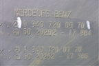 Обшивка двери левой под электрику (A9407200970) для Mercedes Benz  TRUCK Axor 2 с 2004г