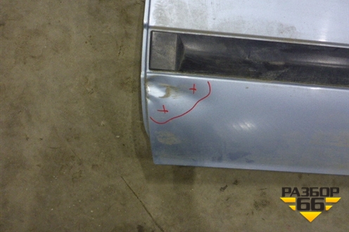 Дверь задняя левая (седан) (821019M730) для Nissan Almera N16 с 2000-2006г