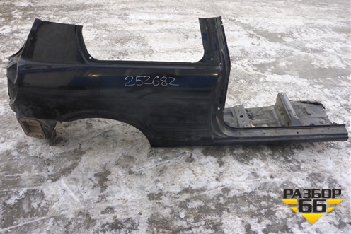 Крыло заднее правое (3х дверный кузов) для Nissan Almera N16 с 2000-2006г