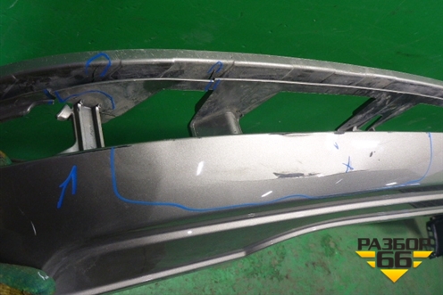 Бампер задний (до 2019г) (4M0807511) для Audi Q7 c 2015г (Ку 7)