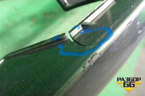 Бампер задний (до 2019г) (4M0807511) для Audi Q7 c 2015г (Ку 7)