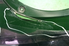 Бампер задний (седан) (BHN150221) для Mazda Mazda 3 (BM) с 2013-2019г