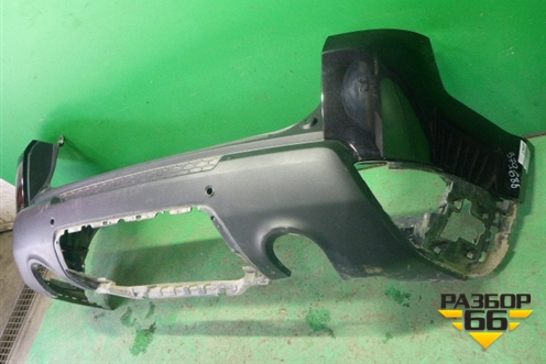 Бампер задний (под парктроник) (DK6217F954AC) для Land Rover Range Rover Sport с 2013-2022г