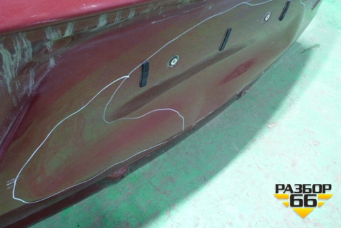 Дверь багажника без стекла (41003452197) для BMW X3 E83 с 2004-2010г