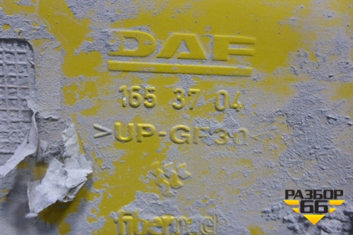 Спойлер кабины (правый верхний) (1653704) для DAF  XF 105 с 2005г