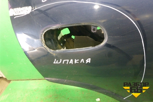 Дверь задняя правая (хэтчбек) (821009M730) для Nissan Almera N16 с 2000-2006г